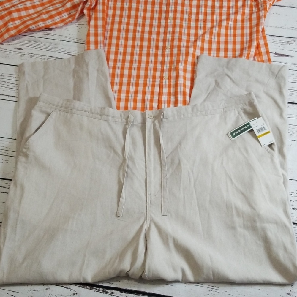 3X or 4X Linen pants - Picture 2 of 6